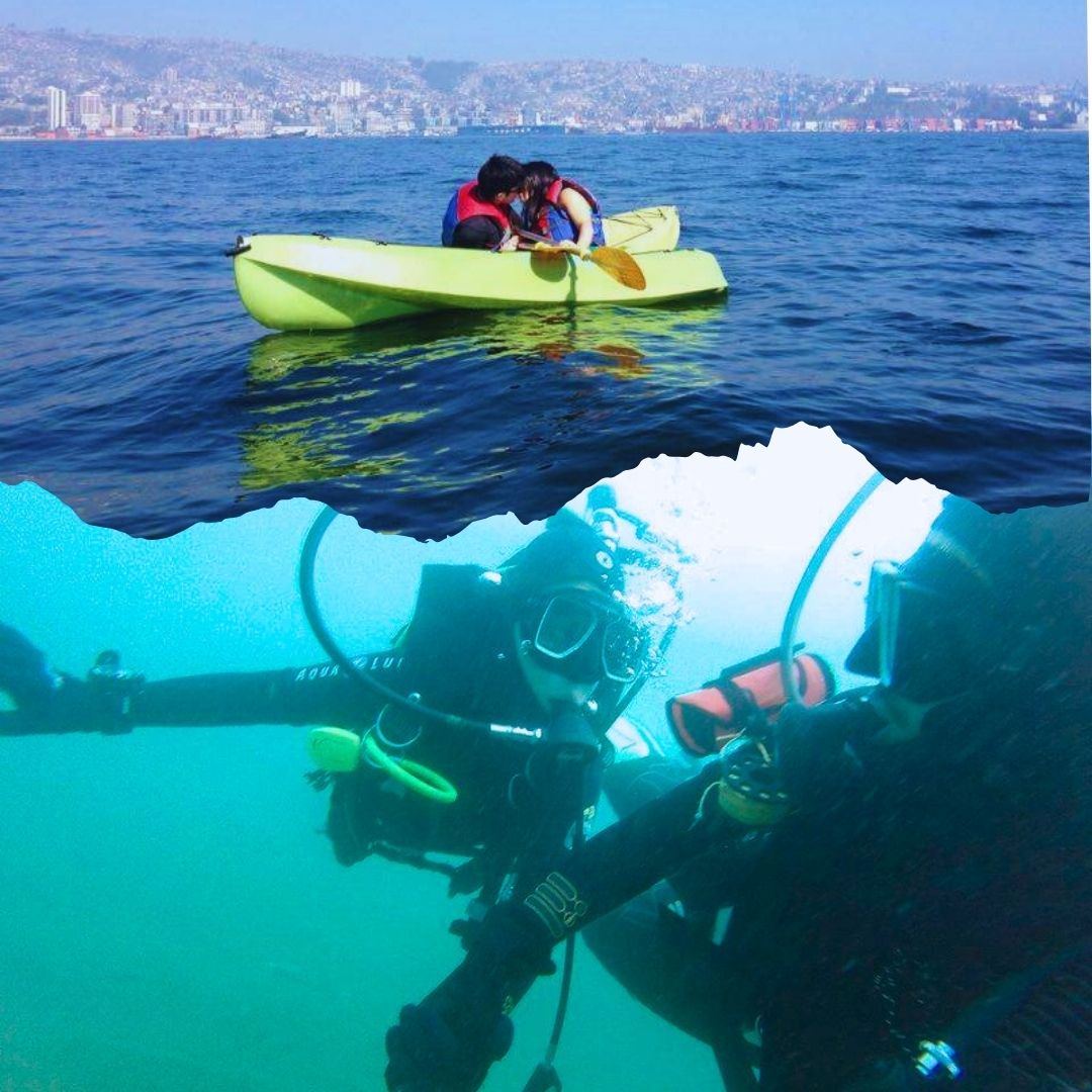 VIAJE PARA DOS, VIÑA DEL MAR - 3 Noches en Viña, Buceo, Kayak, City tour